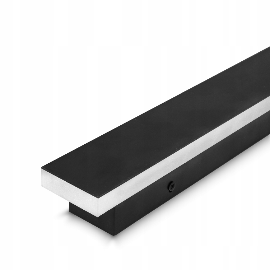 LED āra sienas gaismeklis LED/30W/230V 100 cm IP65 melns