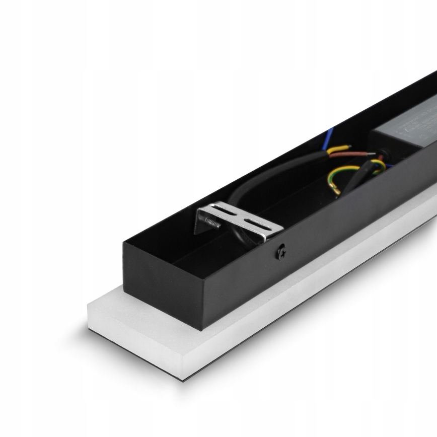LED āra sienas gaismeklis LED/30W/230V 100 cm IP65 melns