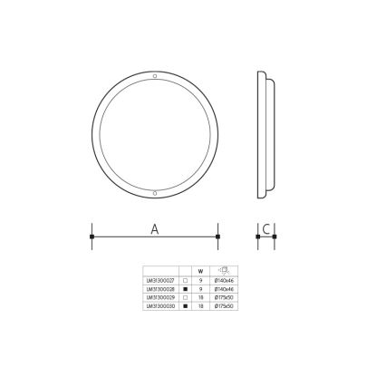 LED āra sienas gaismeklis LED/9W/230V IP54 balts