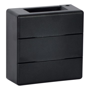 LED āra sienas gaismeklis LUXLINE 6W/230V 3000K IP54 melns