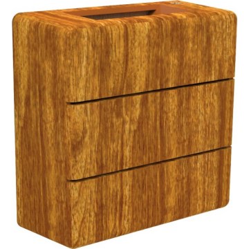 LED āra sienas gaismeklis LUXLINE 6W/230V 3000K IP54 valrieksts