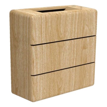 LED āra sienas gaismeklis LUXLINE LED/6W/230V 3000K IP54 ozols