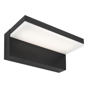 LED āra sienas gaismeklis NOLA LED/12W/230V IP65 melns