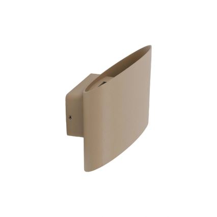 LED āra sienas gaismeklis VERTO LED/5W/230V IP54 bēšs