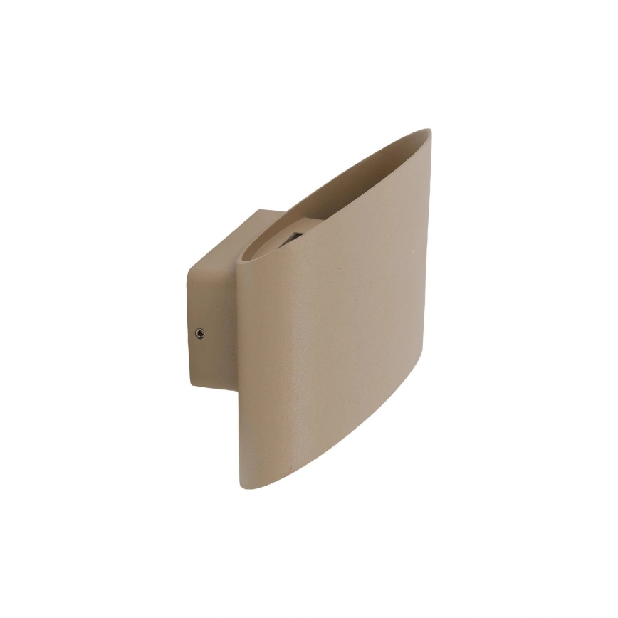 LED āra sienas gaismeklis VERTO LED/5W/230V IP54 bēšs