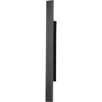 LED āra sienas gaismeklis WOW LED/11W/230V 3000/4000/6000K 60 cm IP54 melns