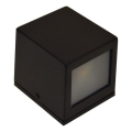 LED Āra sienas lampa 2xLED/5W/230V 4000K IP54 melna