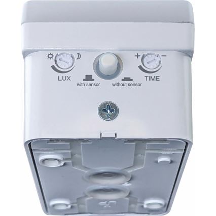 LED Dimmable āra sienas lampa ar kustību un krēslas sensoru LED/12/15/20W/230V IP65 balta