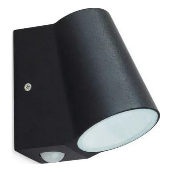 LED Āra sienas lampa ar sensoru BUNOL LED/6W/230V IP44 melna