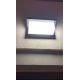 LED Āra sienas lampa ar sensoru LED/12W/230V IP54 melna