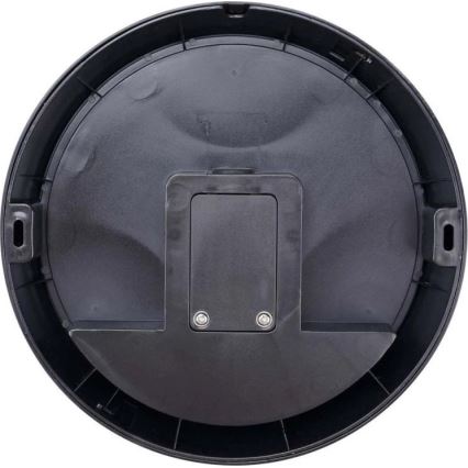 LED Āra sienas lampa ar sensoru LED/12W/230V 3000/4000/6500K IP65 melna
