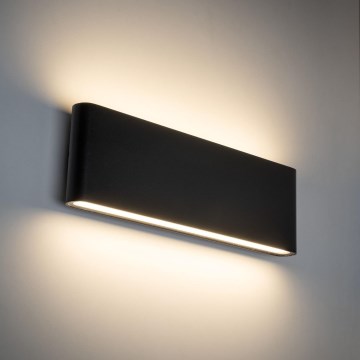 LED Āra sienas lampa ARWENA 2xLED/12W/230V IP54 melna