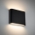 LED Āra sienas lampa ARWENA 2xLED/3W/230V IP54 melna