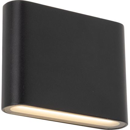 LED Āra sienas lampa ARWENA 2xLED/3W/230V IP54 melna