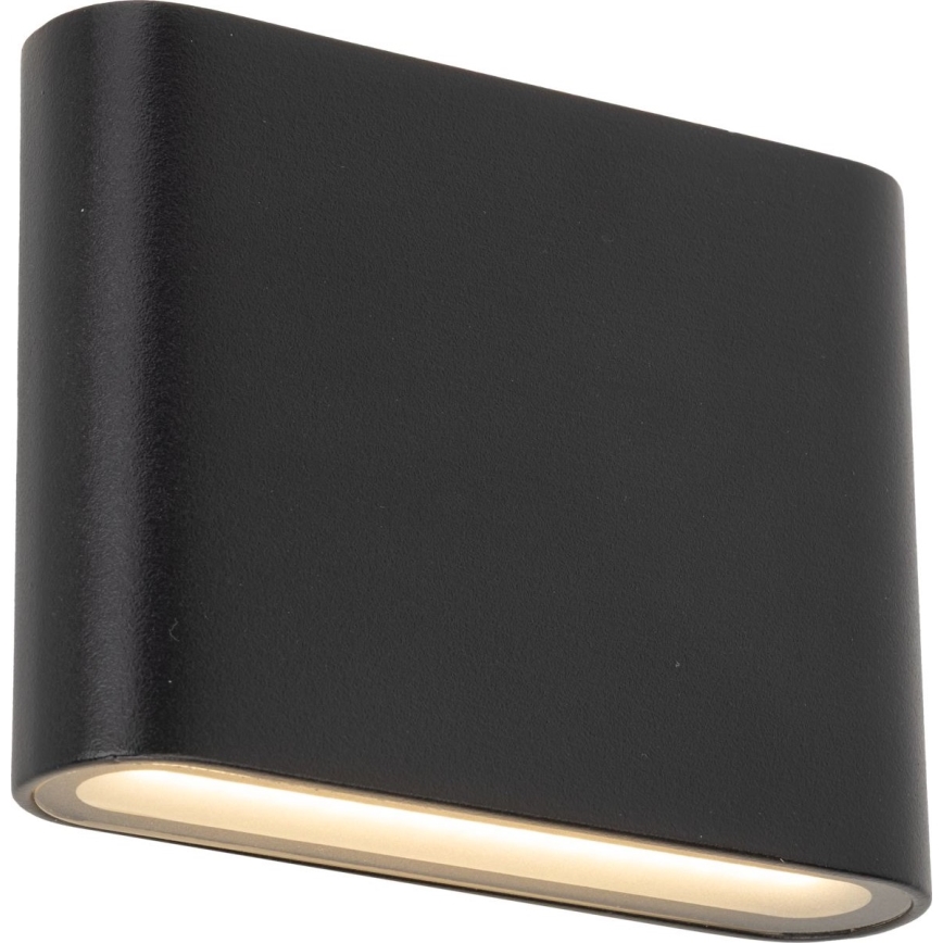 LED Āra sienas lampa ARWENA 2xLED/3W/230V IP54 melna