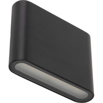 LED Āra sienas lampa ARWENA 2xLED/3W/230V IP54 melna