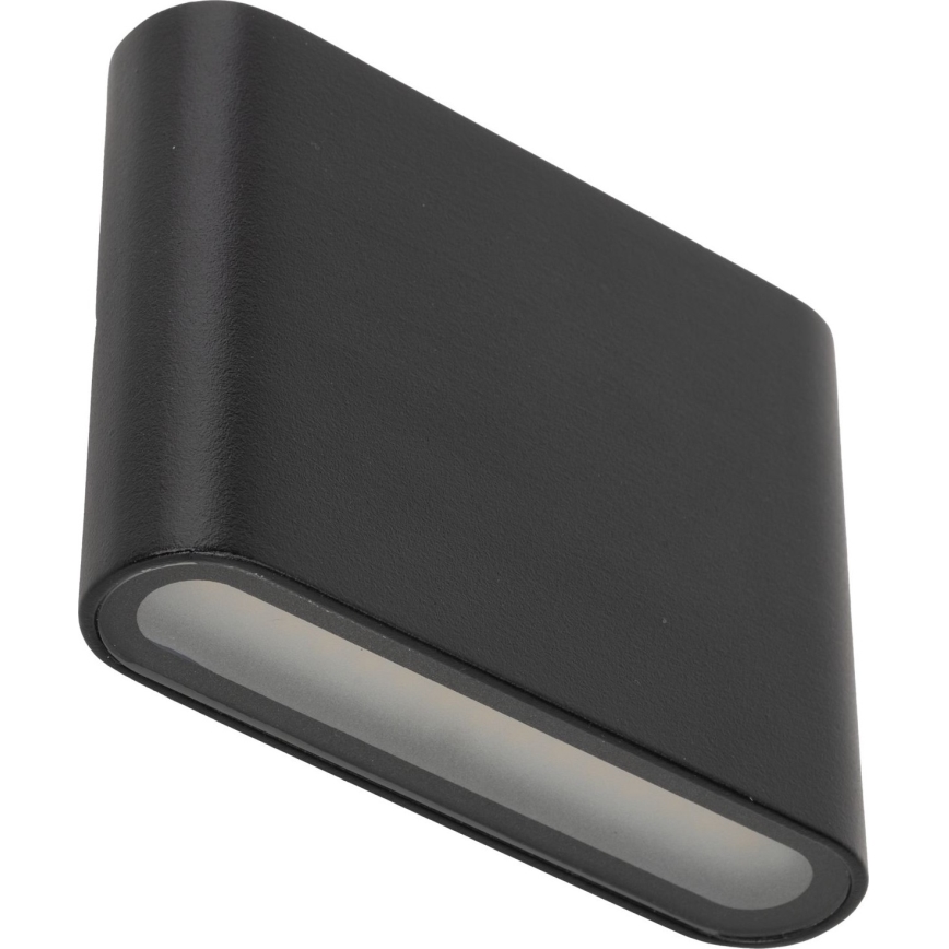 LED Āra sienas lampa ARWENA 2xLED/3W/230V IP54 melna