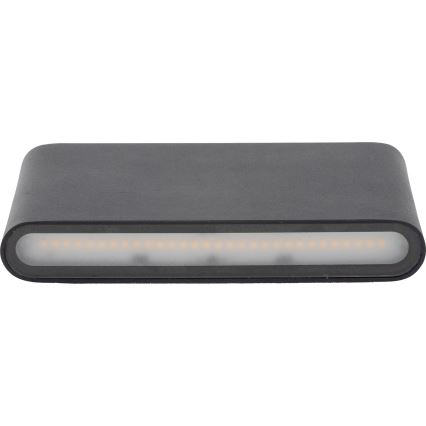 LED Āra sienas lampa ARWENA 2xLED/6W/230V IP54 melna