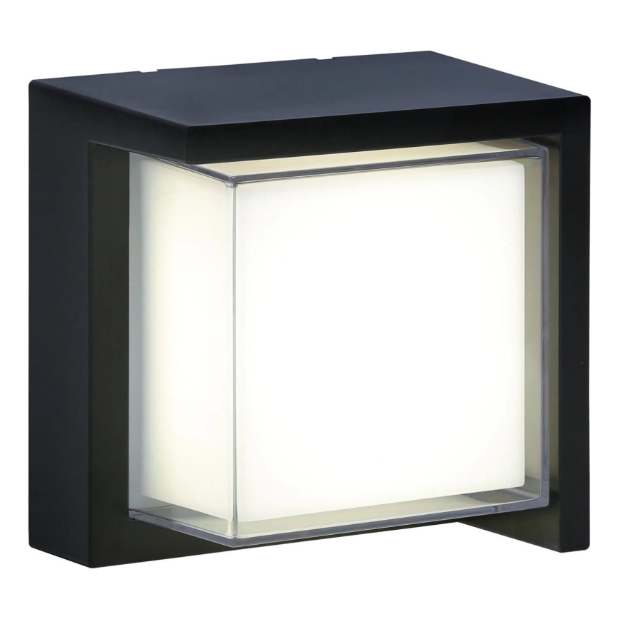 LED Āra sienas lampa ESSEN LED/12W/230V IP44 melna