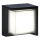 LED Āra sienas lampa ESSEN LED/12W/230V IP44 melna