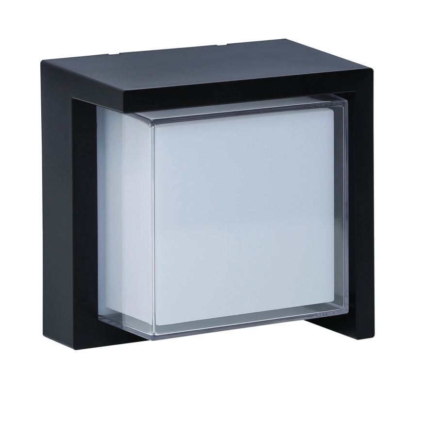 LED Āra sienas lampa ESSEN LED/12W/230V IP44 melna