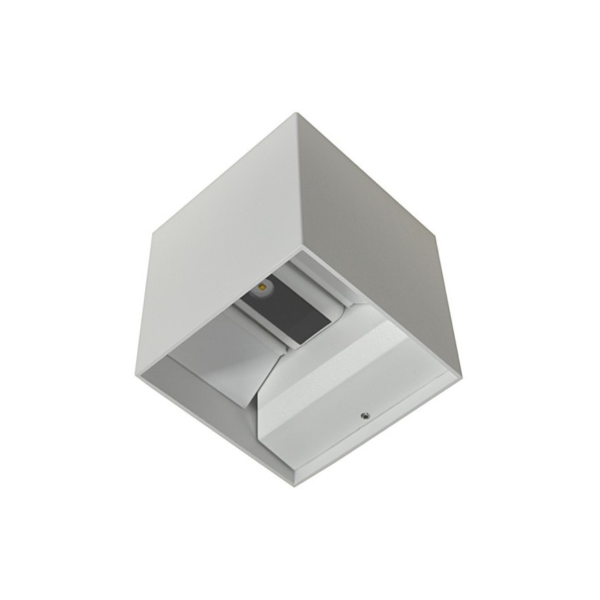 LED Āra sienas lampa KREON 2xLED/3W/230V IP54 4000K balta