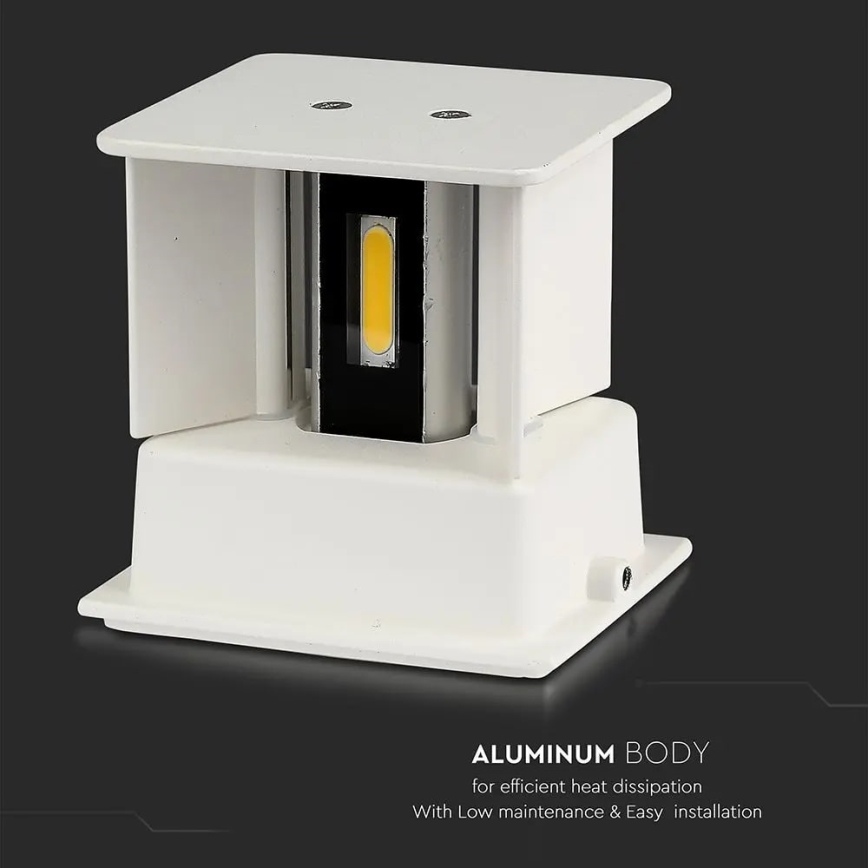 LED Āra sienas lampa LED/11W/230V 3000K IP65 balta