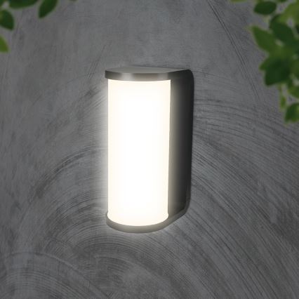 LED Āra sienas lampa LED/12W/230V 3000/4200/6500K IP65 melna