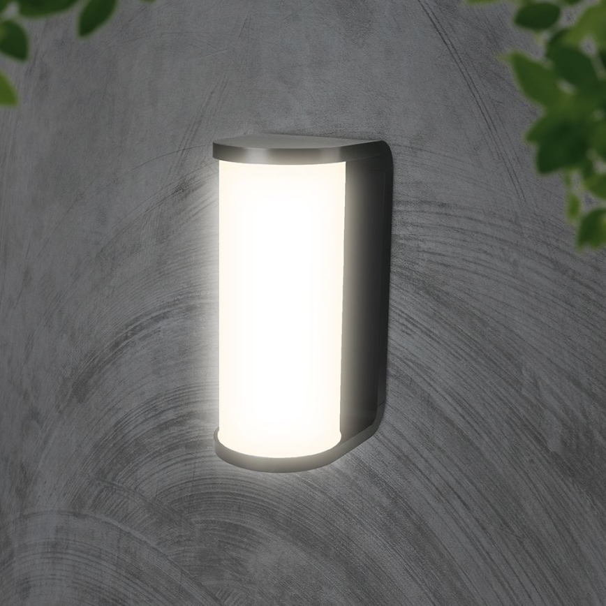 LED Āra sienas lampa LED/12W/230V 3000/4200/6500K IP65 melna