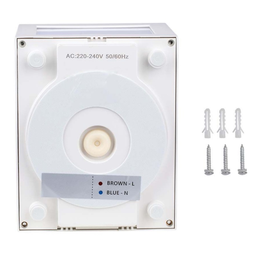 LED Āra sienas lampa LED/12W/230V 3000K IP65 balta