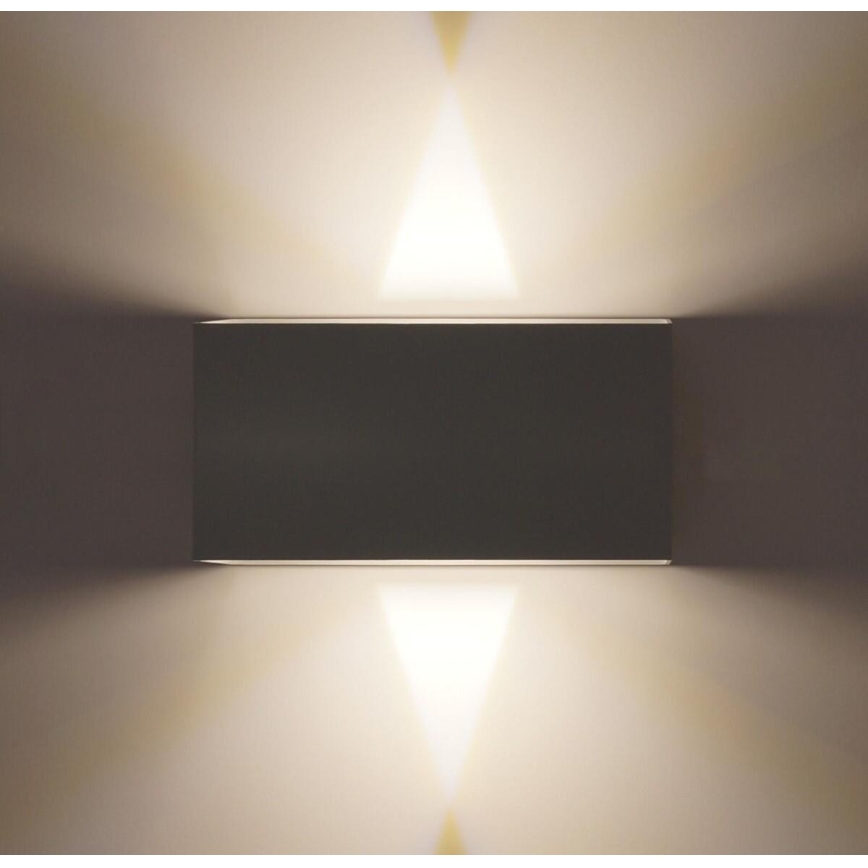 LED Āra sienas lampa LED/12W/230V IP54 balta