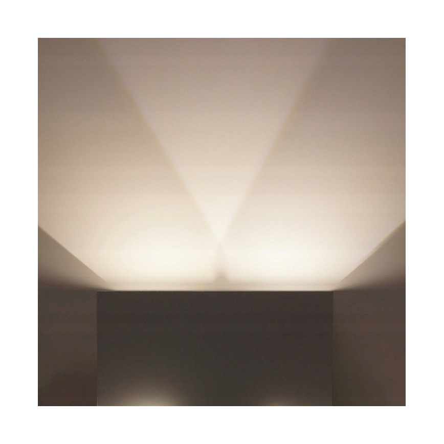 LED Āra sienas lampa LED/12W/230V IP54 balta