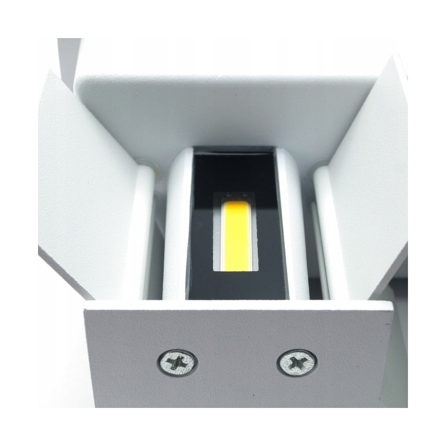 LED Āra sienas lampa LED/12W/230V IP54 balta