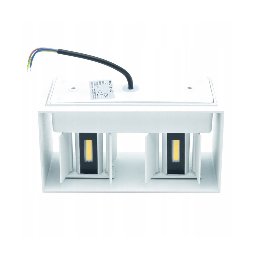 LED Āra sienas lampa LED/12W/230V IP54 balta