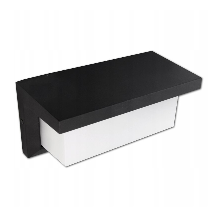 LED Āra sienas lampa LED/12W/230V IP54 melna