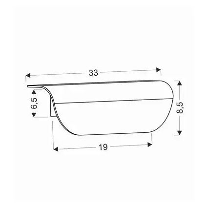 LED Āra sienas lampa LED/12W/230V IP65 melna