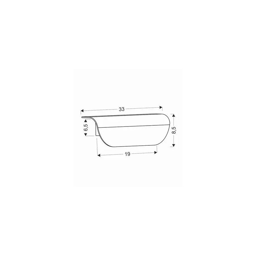 LED Āra sienas lampa LED/12W/230V IP65 melna