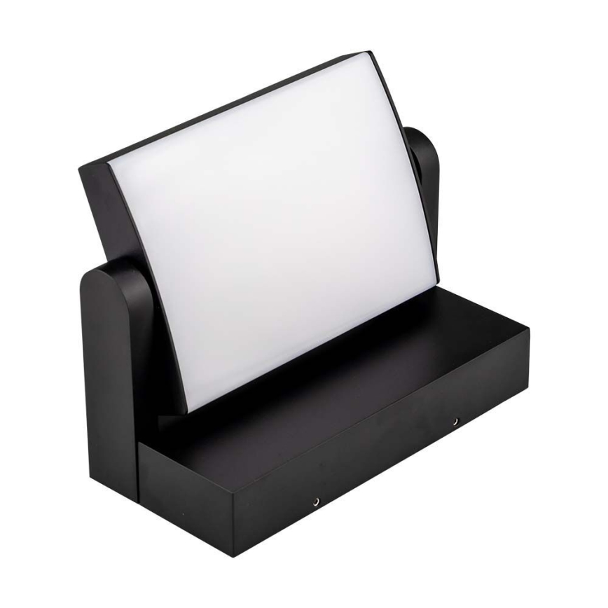 LED Āra sienas lampa LED/17W/230V 4000K IP65 melna
