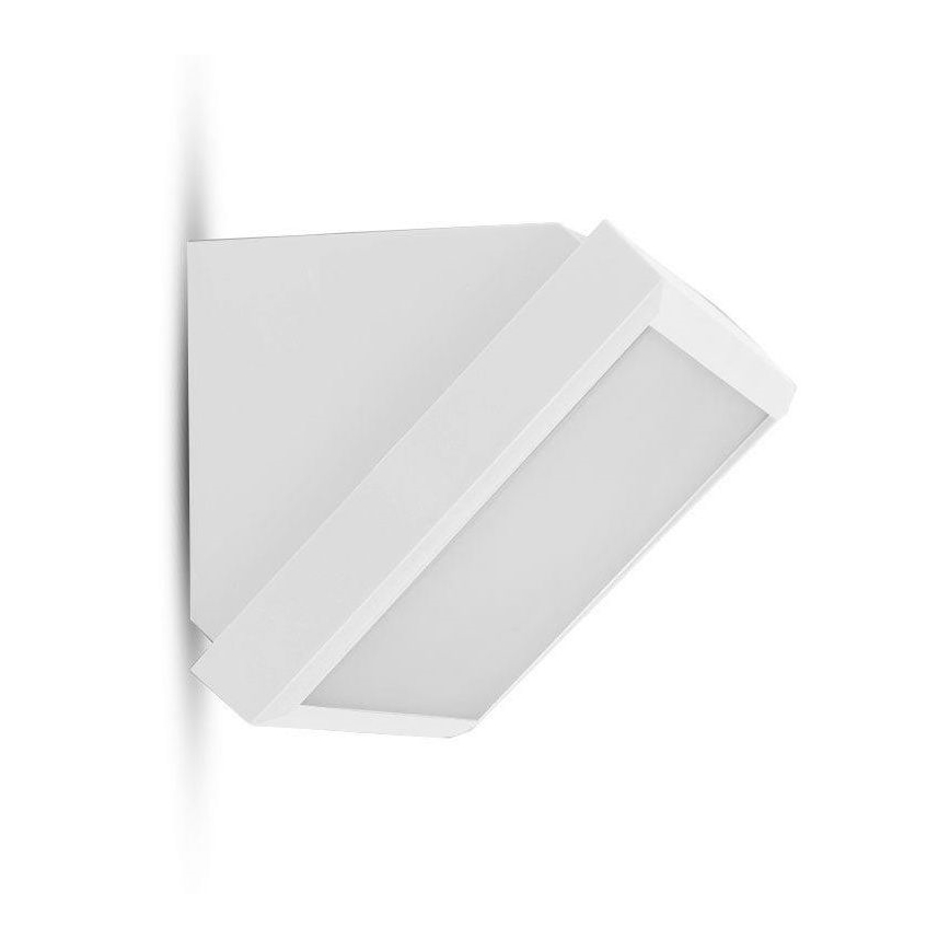 LED Āra sienas lampa LED/20W/230V 3000K IP65 balta