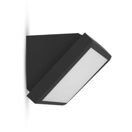 LED Āra sienas lampa LED/20W/230V 3000K IP65 melna