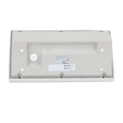 LED Āra sienas lampa LED/20W/230V 4000K IP65 balta