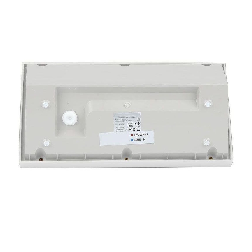 LED Āra sienas lampa LED/20W/230V 4000K IP65 balta
