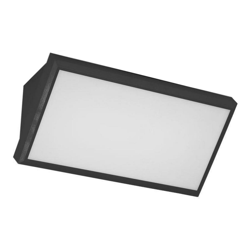 LED Āra sienas lampa LED/20W/230V 4000K IP65 melna