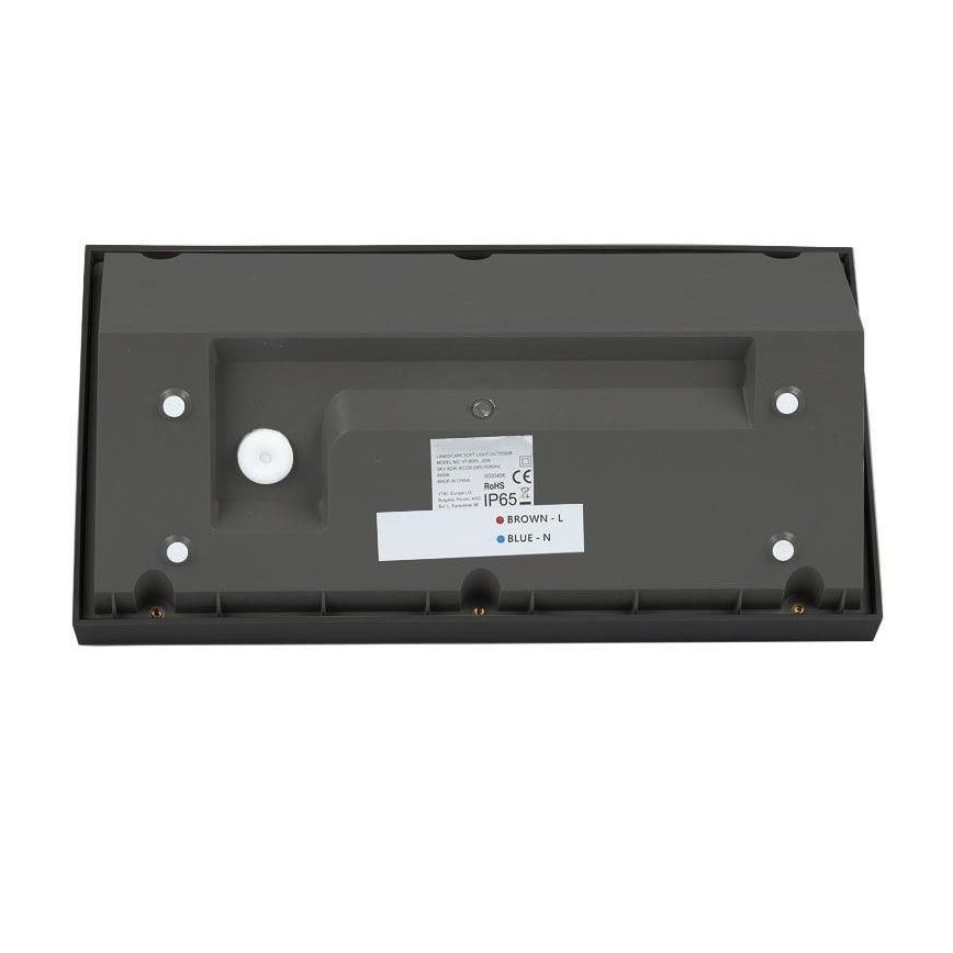 LED Āra sienas lampa LED/20W/230V 4000K IP65 melna