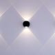 LED Āra sienas lampa LED/2W/230V 3000K IP54 melna