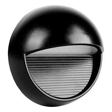 LED Āra sienas lampa LED/3W/230V 4000K IP65 melna