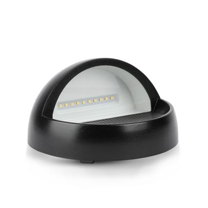 LED Āra sienas lampa LED/3W/230V 4000K IP65 melna