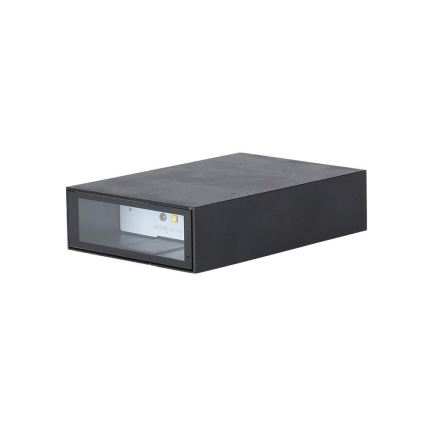 LED Āra sienas lampa LED/4W/230V 3000K IP65 melna