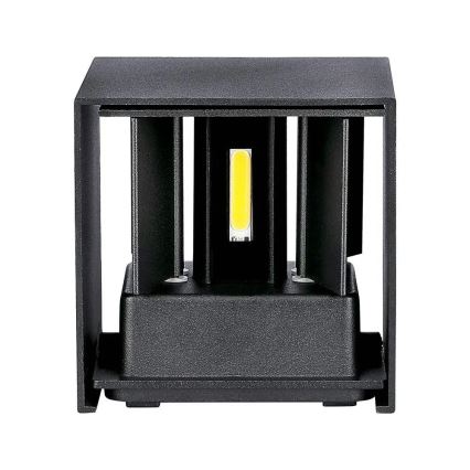 LED Āra sienas lampa LED/5W/230V 3000K IP65 melna