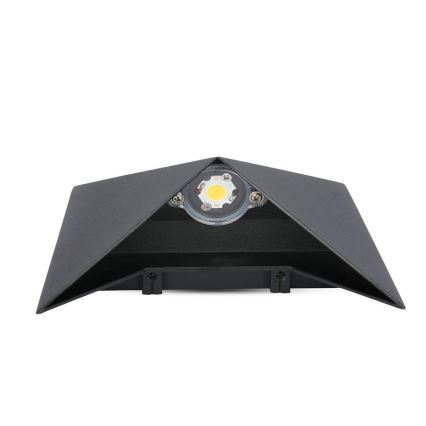 LED Āra sienas lampa LED/5W/230V 3000K IP65 melna